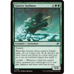 画像1: 【ENG】氷河の神大口/Glacier Godmaw[MTG_EOE_0188_U]
