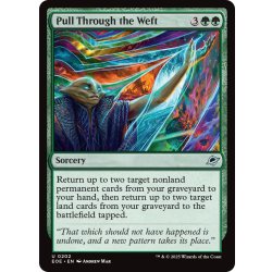 画像1: 【ENG】虚空間の切り抜け/Pull Through the Weft[MTG_EOE_0202_U]