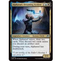 画像1: 【ENG】夢追いの侍祭、アルファラエル/Alpharael, Dreaming Acolyte[MTG_EOE_0212_U]