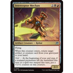 画像1: 【ENG】介入メカン/Interceptor Mechan[MTG_EOE_0220_U]