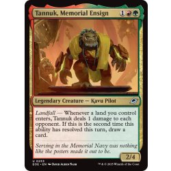 画像1: 【ENG】記念軍の少尉、タヌーク/Tannuk, Memorial Ensign[MTG_EOE_0233_U]