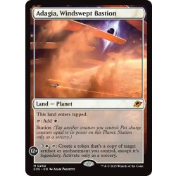 画像1: 【ENG】吹きさらしの要塞、アダージア/Adagia, Windswept Bastion[MTG_EOE_0250_M]
