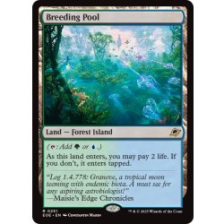 画像1: 【ENG】繁殖池/Breeding Pool[MTG_EOE_0251_R]