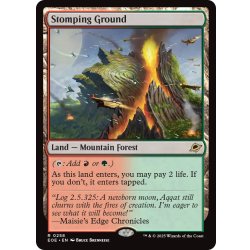 画像1: 【ENG】踏み鳴らされる地/Stomping Ground[MTG_EOE_0258_R]