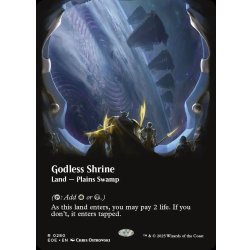 画像1: 【ENG】■ボーダーレス■神無き祭殿/Godless Shrine[MTG_EOE_0280_R]