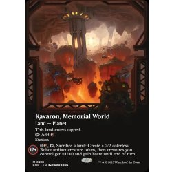 画像1: 【ENG】■ボーダーレス■記念の星、カヴァーロン/Kavaron, Memorial World[MTG_EOE_0281_M]