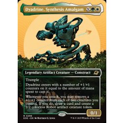 画像1: 【ENG】★Foil★■ボーダーレス■混合成体、ダイアドライン/Dyadrine, Synthesis Amalgam[MTG_EOE_0298_R]