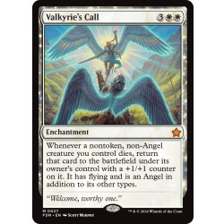 画像1: 【ENG】戦乙女の呼び声/Valkyrie's Call [MTG_FDN_0027_M]