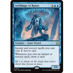 画像1: 【ENG】ルーンの大魔導師/Archmage of Runes [MTG_FDN_0030_R]
