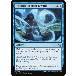 画像1: 【ENG】彼方よりの霊感/Inspiration from Beyond [MTG_FDN_0043_U]
