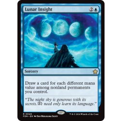 画像1: 【ENG】月の洞察/Lunar Insight [MTG_FDN_0046_R]