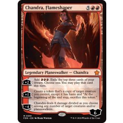 画像1: 【ENG】整炎師、チャンドラ/Chandra, Flameshaper [MTG_FDN_0081_M]