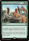 【ENG】非常識な図体/Preposterous Proportions [MTG_FDN_0109_R]