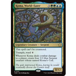 画像1: 【ENG】世界を喰らうもの、コーマ/Koma, World-Eater [MTG_FDN_0121_R]
