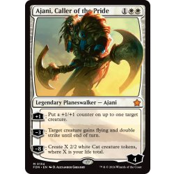 画像1: 【ENG】群れの統率者アジャニ/Ajani, Caller of the Pride [MTG_FDN_0134_M]