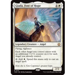画像1: 【ENG】希望の源、ジアーダ/Giada, Font of Hope [MTG_FDN_0141_R]