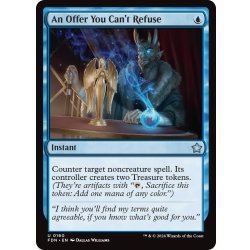 画像1: 【ENG】断れない提案/An Offer You Can't Refuse [MTG_FDN_0160_U]