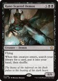 【ENG】ルーン傷の悪魔/Rune-Scarred Demon [MTG_FDN_0184_R]
