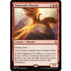 画像1: 【ENG】炎跡のフェニックス/Flamewake Phoenix [MTG_FDN_0198_R]