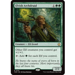画像1: 【ENG】エルフの大ドルイド/Elvish Archdruid [MTG_FDN_0219_R]
