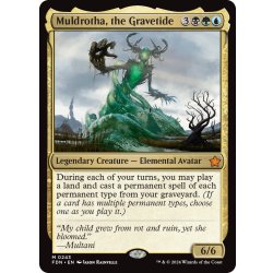 画像1: 【ENG】墓場波、ムルドローサ/Muldrotha, the Gravetide [MTG_FDN_0243_M]