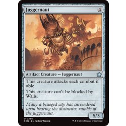 画像1: 【ENG】巨大戦車/Juggernaut [MTG_FDN_0255_U]