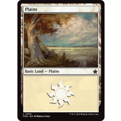 画像1: 【ENG】平地/Plains[MTG_FDN_0272_C]