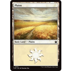 画像1: 【ENG】平地/Plains[MTG_FDN_0273_C]