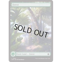 画像1: 【ENG】森/Forest[MTG_FDN_0290_C]