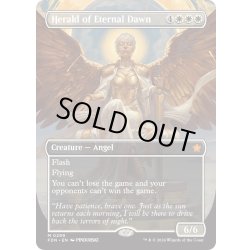 画像1: 【ENG】永遠曙光の伝令/Herald of Eternal Dawn [MTG_FDN_0299_M]