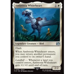 画像1: 【ENG】ロザリアの心、アンブロシア/Ambrosia Whiteheart[MTG_FIN_0006_U]