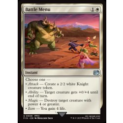 画像1: 【ENG】バトルメニュー/Battle Menu[MTG_FIN_0009_U]