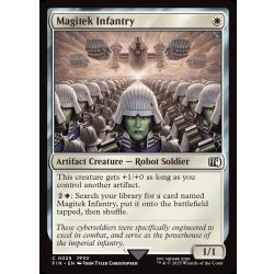 画像1: 【ENG】魔導兵器の歩兵/Magitek Infantry[MTG_FIN_0025_C]