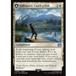 画像1: 【ENG】サブクエスト：魚釣り/束の間の安息所/Sidequest: Catch a Fish/Cooking Campsite[MTG_FIN_0031_U]