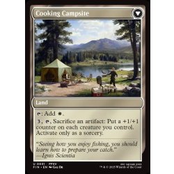 画像2: 【ENG】サブクエスト：魚釣り/束の間の安息所/Sidequest: Catch a Fish/Cooking Campsite[MTG_FIN_0031_U]