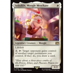 画像1: 【ENG】モーグリの商人、スティルツキン/Stiltzkin, Moogle Merchant[MTG_FIN_0034_R]