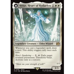 画像1: 【ENG】星の意思、ヴェーネス/マザークリスタル、ハイデリン/Venat, Heart of Hydaelyn/Hydaelyn, the Mothercrystal[MTG_FIN_0039_R]