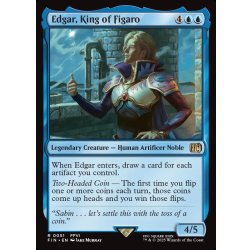 画像1: 【ENG】フィガロの国王、エドガー/Edgar, King of Figaro[MTG_FIN_0051_R]
