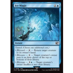 画像1: 【ENG】氷魔法/Ice Magic[MTG_FIN_0056_C]