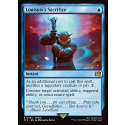 画像1: 【ENG】ルイゾワの献身/Louisoix's Sacrifice[MTG_FIN_0059_R]