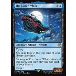 画像1: 【ENG】魔導船/The Lunar Whale[MTG_FIN_0060_R]