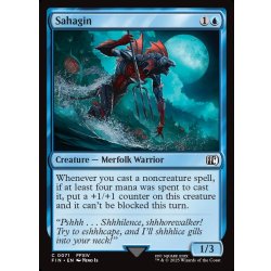 画像1: 【ENG】サハギン族/Sahagin[MTG_FIN_0071_C]