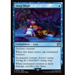 画像1: 【ENG】睡眠魔法「スリプル」/Sleep Magic[MTG_FIN_0074_U]