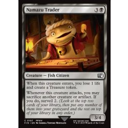 画像1: 【ENG】ナマズオ族の商人/Namazu Trader[MTG_FIN_0107_C]