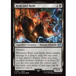 画像1: 【ENG】レノとルード/Reno and Rude[MTG_FIN_0113_U]