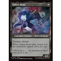 画像2: 【ENG】ヴィンセント・ヴァレンタイン/ガリアンビースト/Vincent Valentine/Galian Beast[MTG_FIN_0125_R]