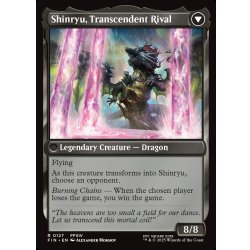 画像2: 【ENG】ゼノス・イェー・ガルヴァス/超越せし者、神龍/Zenos yae Galvus/Shinryu, Transcendent Rival[MTG_FIN_0127_R]