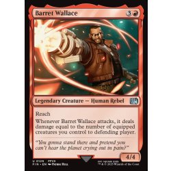 画像1: 【ENG】バレット・ウォーレス/Barret Wallace[MTG_FIN_0129_U]