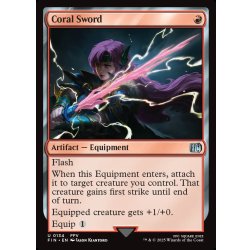 画像1: 【ENG】さんごの剣/Coral Sword[MTG_FIN_0134_U]