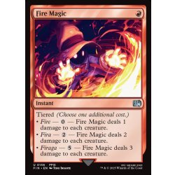 画像1: 【ENG】炎魔法/Fire Magic[MTG_FIN_0136_U]